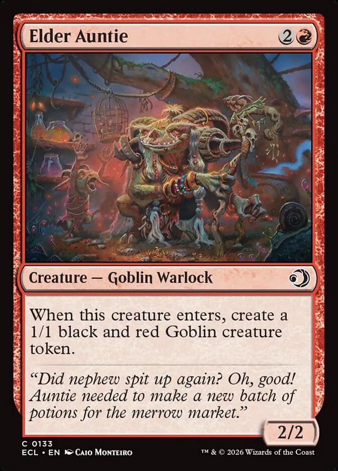 Elder Auntie 133 (Lorwyn Eclipsed)  - Foil