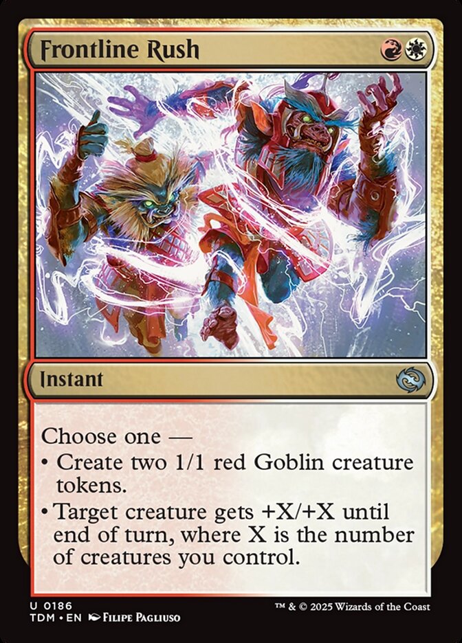 Frontline Rush 186 (Tarkir: Dragonstorm) 