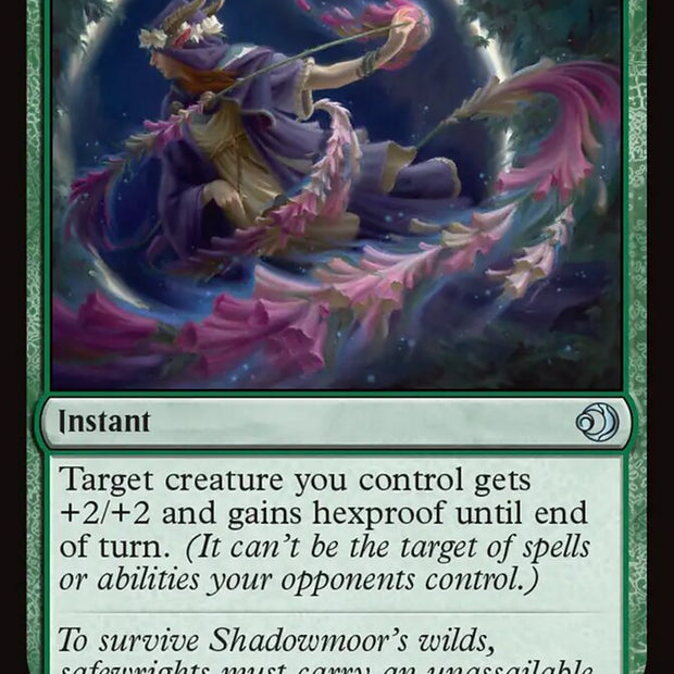 Blossoming Defense 167 (Lorwyn Eclipsed)  - Foil
