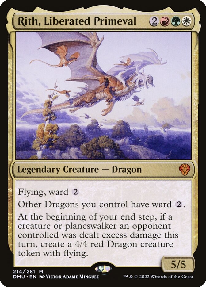 Rith, Liberated Primeval 214/281 (Dominaria United) 