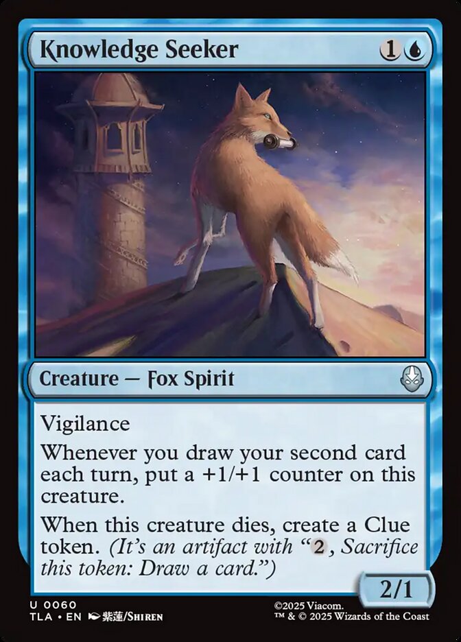 Knowledge Seeker 60/286 (Avatar: The Last Airbender)  - Foil