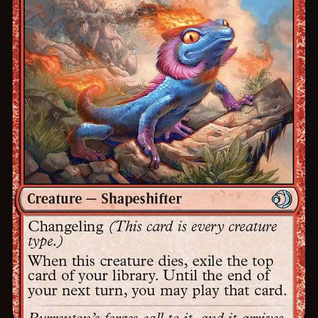 Sizzling Changeling (Lorwyn Eclipsed)  - Foil