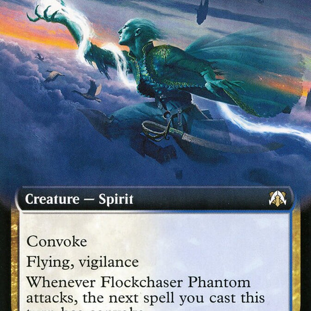Flockchaser Phantom 128/444 (Commander: March of the Machine)  - Extended Art