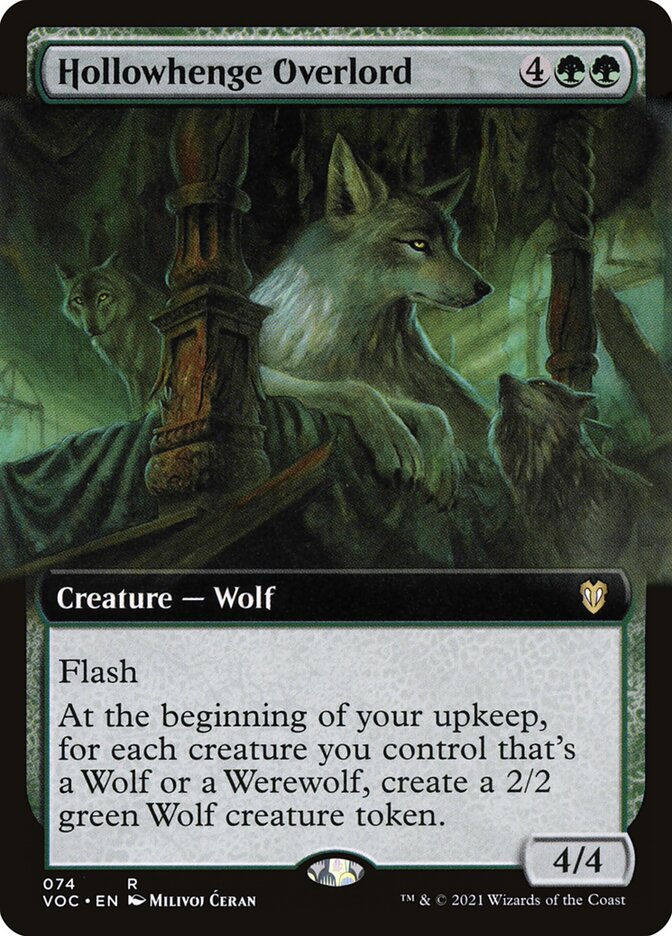 Hollowhenge Overlord 74/38 (Commander: Innistrad: Crimson Vow) 