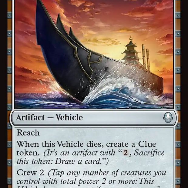 Fire Nation Warship 256 (Avatar: The Last Airbender)  - Foil