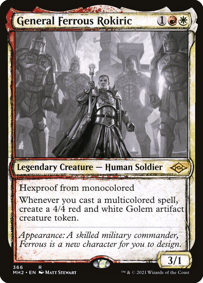 General Ferrous Rokiric Showcase 366 (Modern Horizons 2) 
