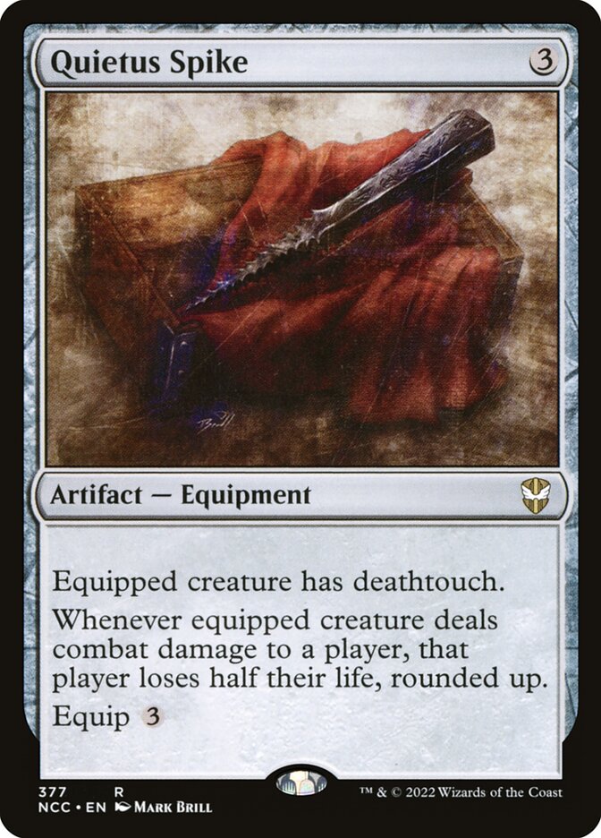 Quietus Spike 377/93 (Commander: Streets of New Capenna) 