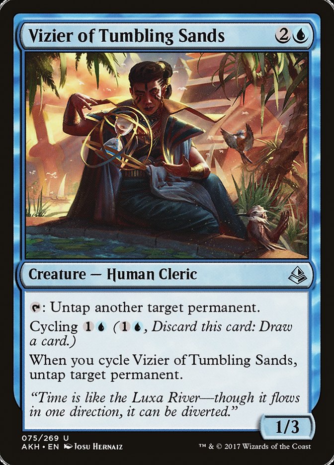 Vizier of Tumbling Sands 75/269 (Amonkhet) 