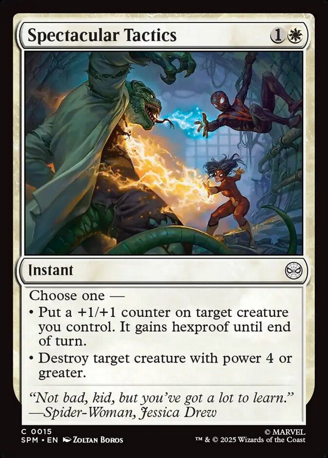 Spectacular Tactics (Marvel's Spider-Man)  - Foil