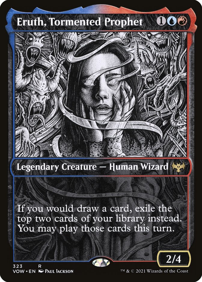 Eruth, Tormented Prophet 323 (Innistrad: Crimson Vow)  - Foil