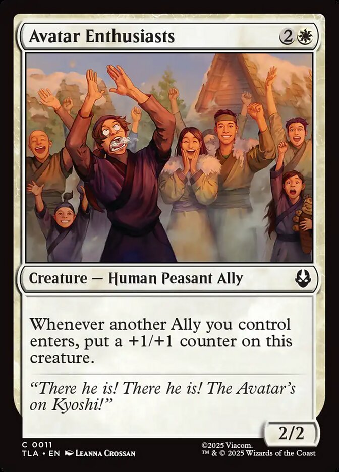 Avatar Enthusiasts (Avatar: The Last Airbender)  - Foil