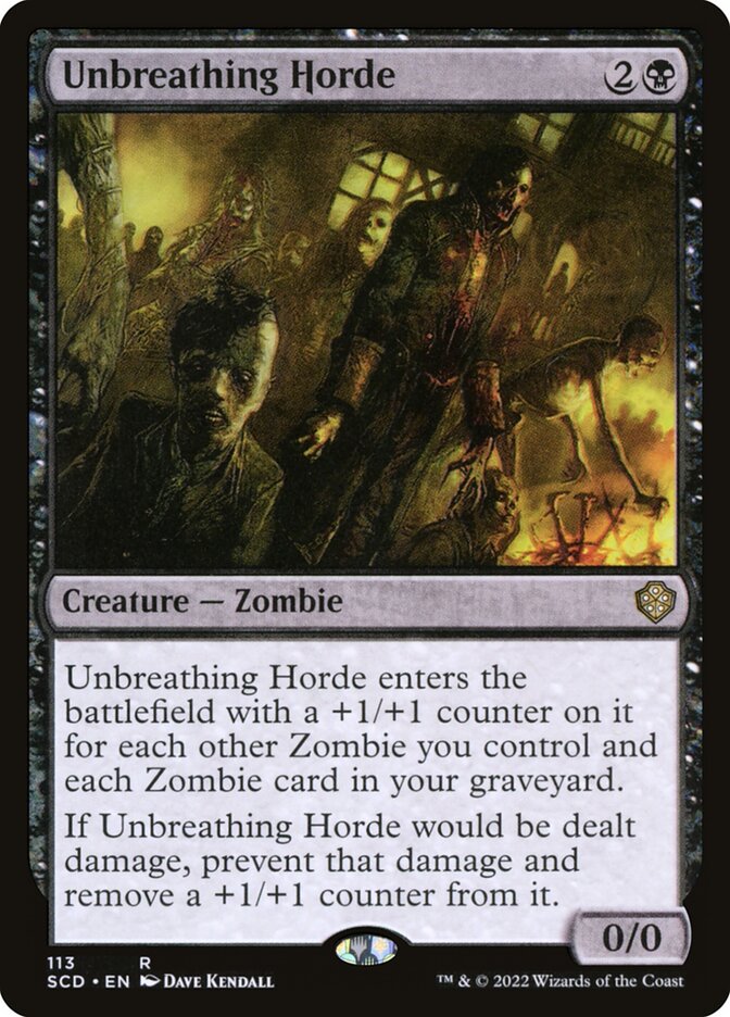 Unbreathing Horde 113/352 (Starter Commander Decks) 