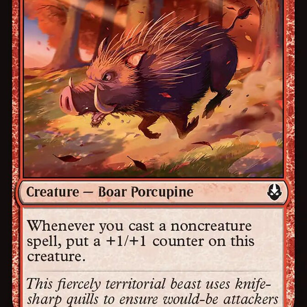Boar-q-pine 124/286 (Avatar: The Last Airbender)  - Foil
