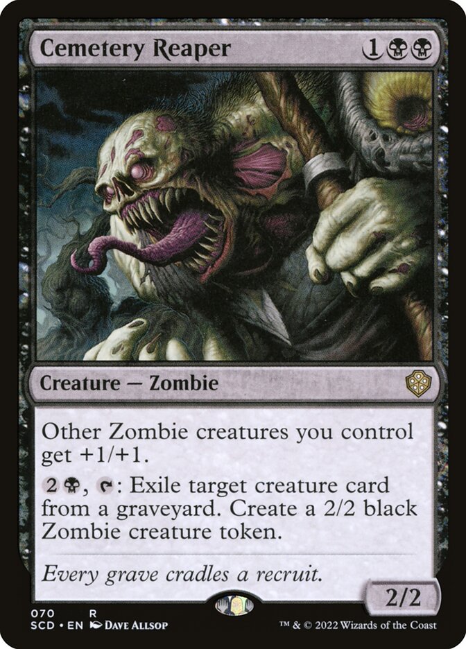 Cemetery Reaper 70/352 (Starter Commander Decks) 