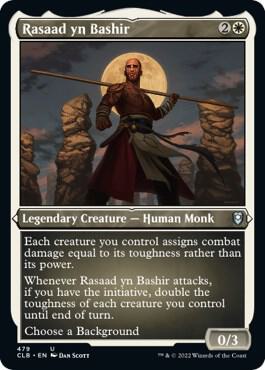 Rasaad yn Bashir 479 (Commander Legends: Battle for Baldur's Gate)  - Etched Foil