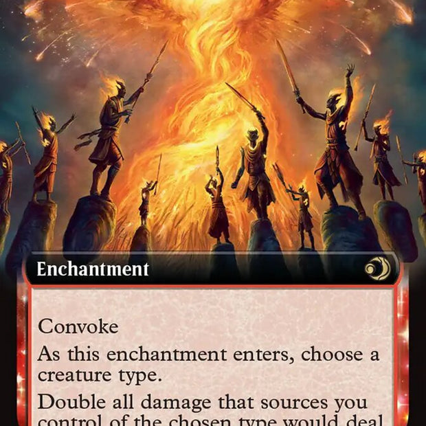 Collective Inferno 363 (Lorwyn Eclipsed)  - Extended Art Foil