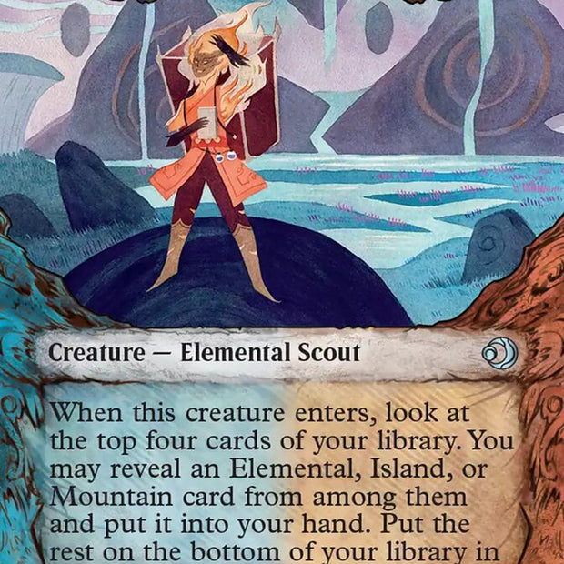 Eclipsed Flamekin  337/273 (Lorwyn Eclipsed)  - Showcase Foil
