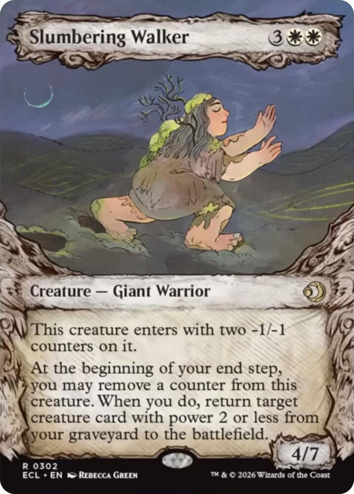 Slumbering Walker 302/273 (Lorwyn Eclipsed)  - Showcase