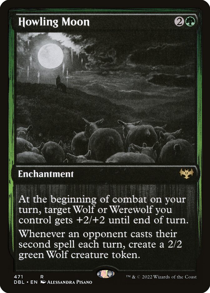 Howling Moon 471/534 (Innistrad: Double Feature) 