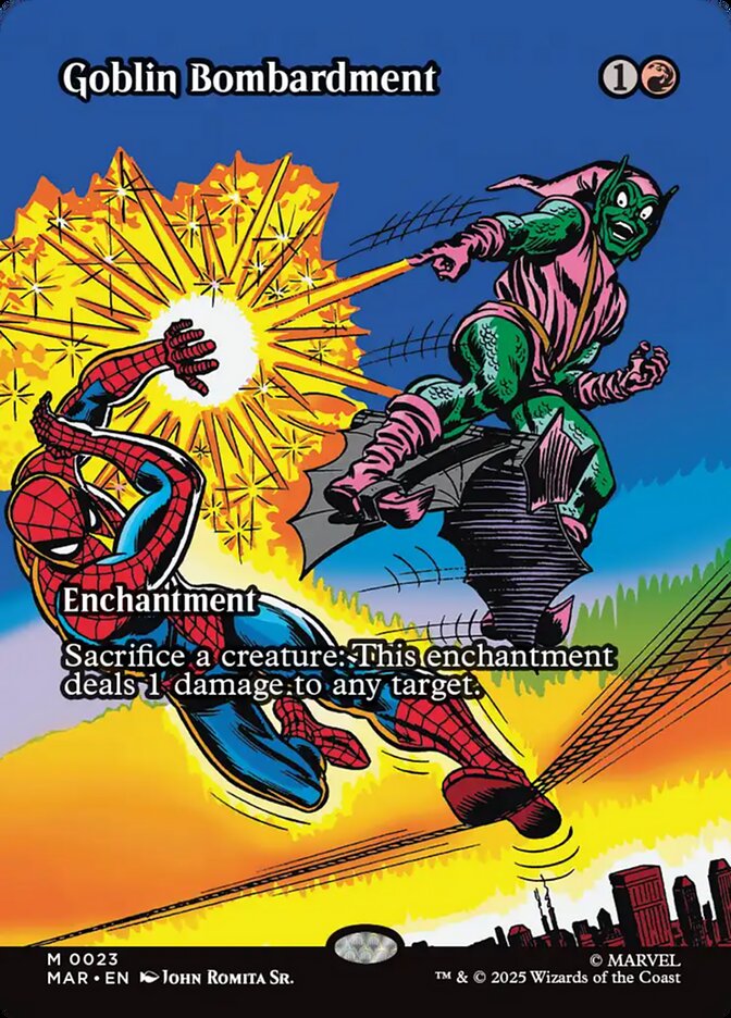 Goblin Bombardment 23 (Marvel Universe Eternal-Legal)  - Borderless