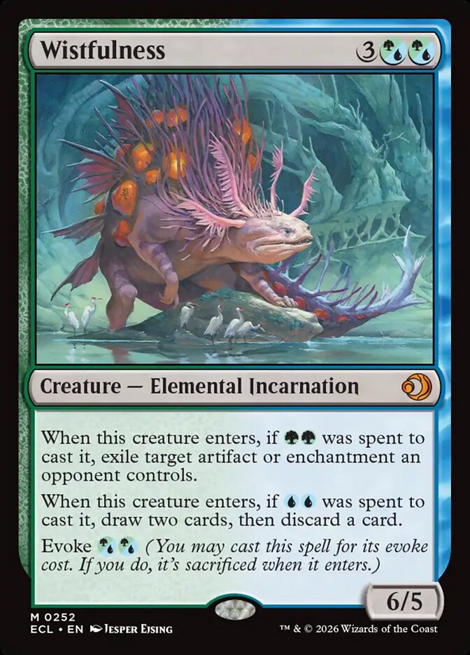 Wistfulness 252/273 (Lorwyn Eclipsed) 