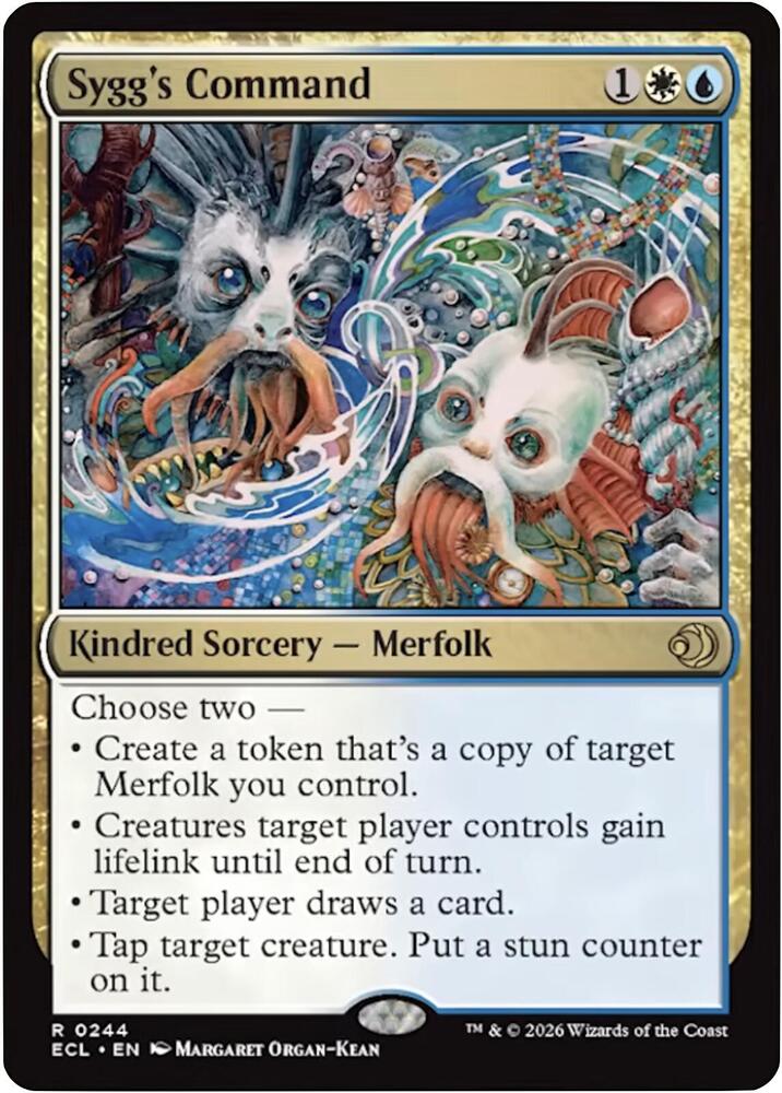 Sygg's Command 244/273 (Lorwyn Eclipsed)  - Foil