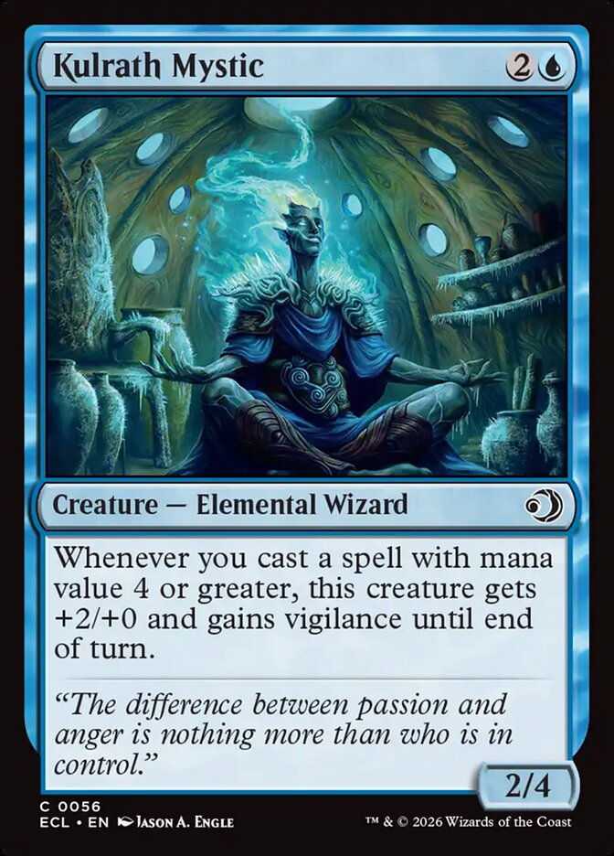 Kulrath Mystic (Lorwyn Eclipsed)  - Foil