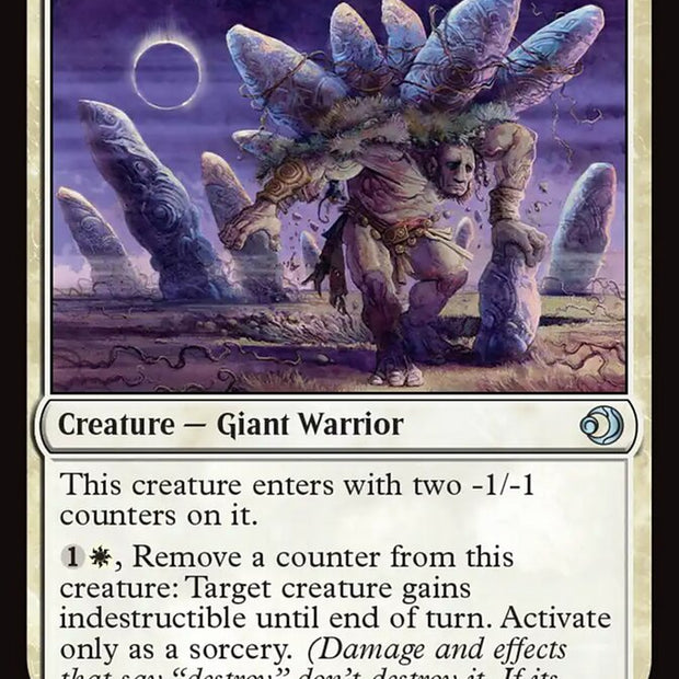 Burdened Stoneback 8/273 (Lorwyn Eclipsed) 