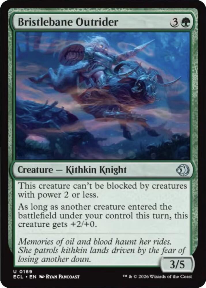Bristlebane Outrider 169 (Lorwyn Eclipsed)  - Foil