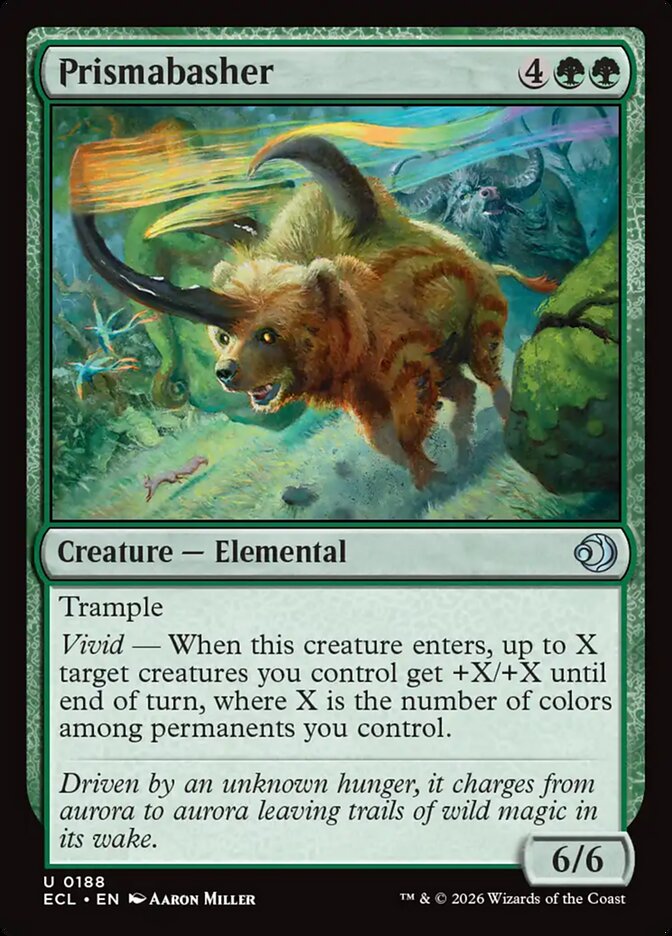 Prismabasher 188/273 (Lorwyn Eclipsed)  - Foil