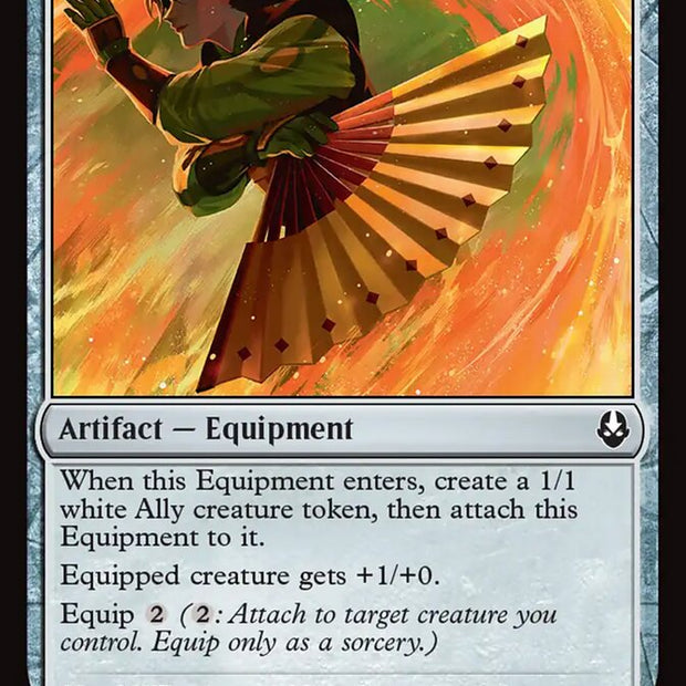 Kyoshi Battle Fan 257 (Avatar: The Last Airbender)  - Foil