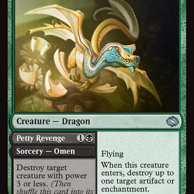 Disruptive Stormbrood // Petty Revenge 178/291 (Tarkir: Dragonstorm) 