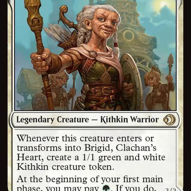 Brigid, Clachan's Heart // Brigid, Doun's Mind 7/273 (Lorwyn Eclipsed) 