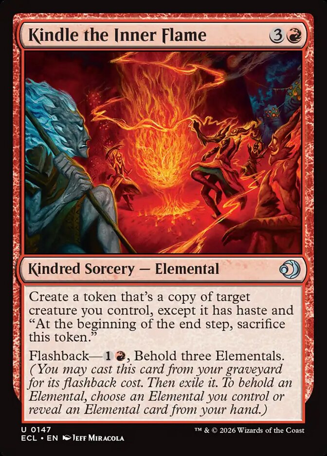 Kindle the Inner Flame 147/273 (Lorwyn Eclipsed)  - Foil