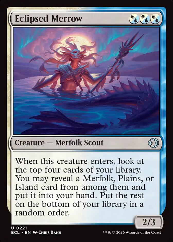 Eclipsed Merrow 221 (Lorwyn Eclipsed)  - Foil