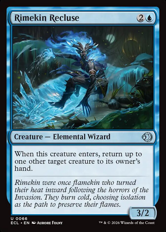 Rimekin Recluse 66/273 (Lorwyn Eclipsed)  - Foil