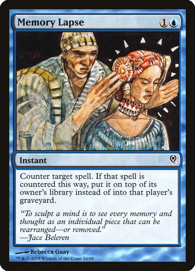 Memory Lapse 24/88 (Duel Decks: Jace vs. Vraska) 