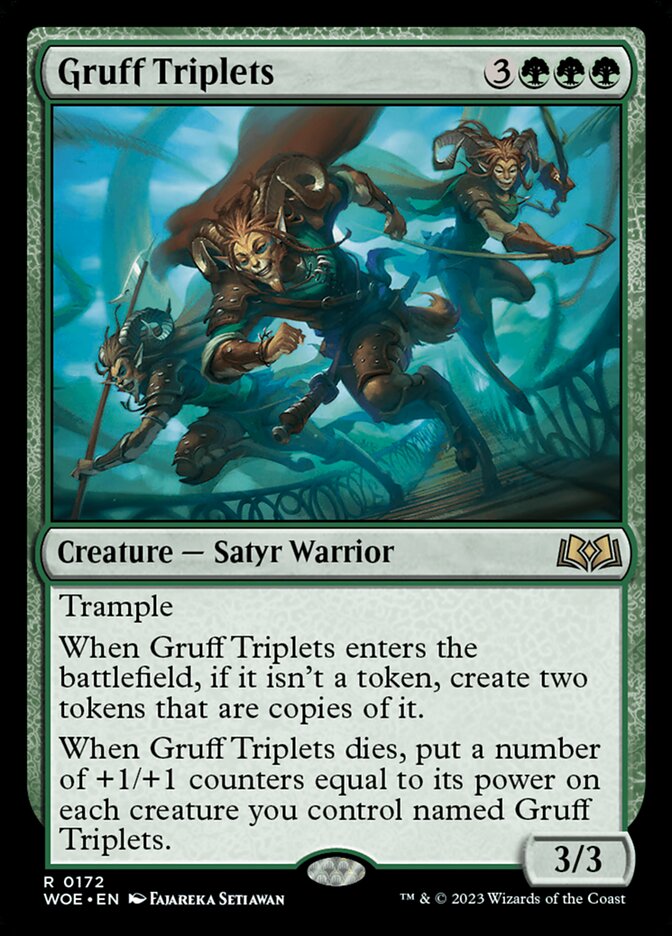 Gruff Triplets 172/276 (Wilds of Eldraine) 