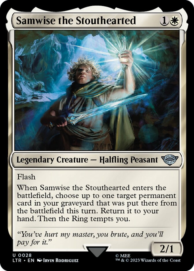 Samwise the Stouthearted 28 (Universes Beyond: The Lord of the Rings: Tales of Middle-earth) 