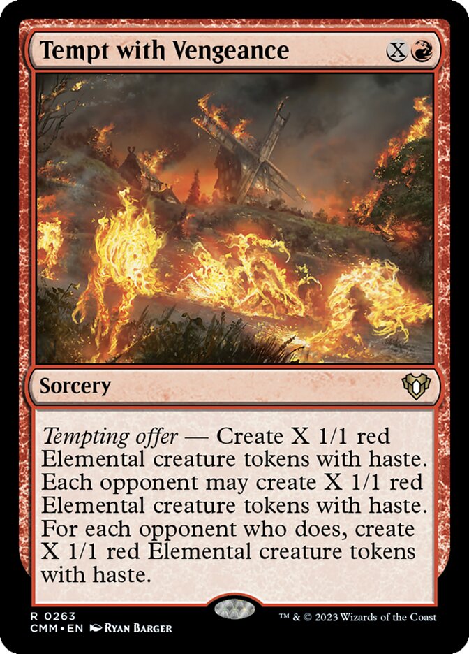 Tempt with Vengeance 263 (Commander Masters) 