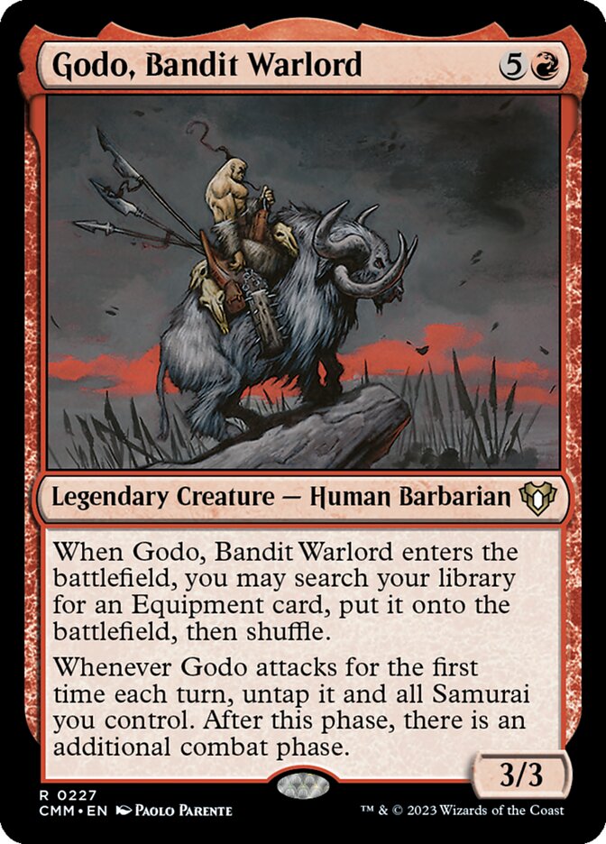 Godo, Bandit Warlord 227 (Commander Masters) 