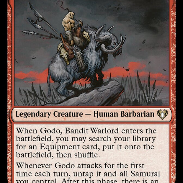 Godo, Bandit Warlord 227 (Commander Masters) 