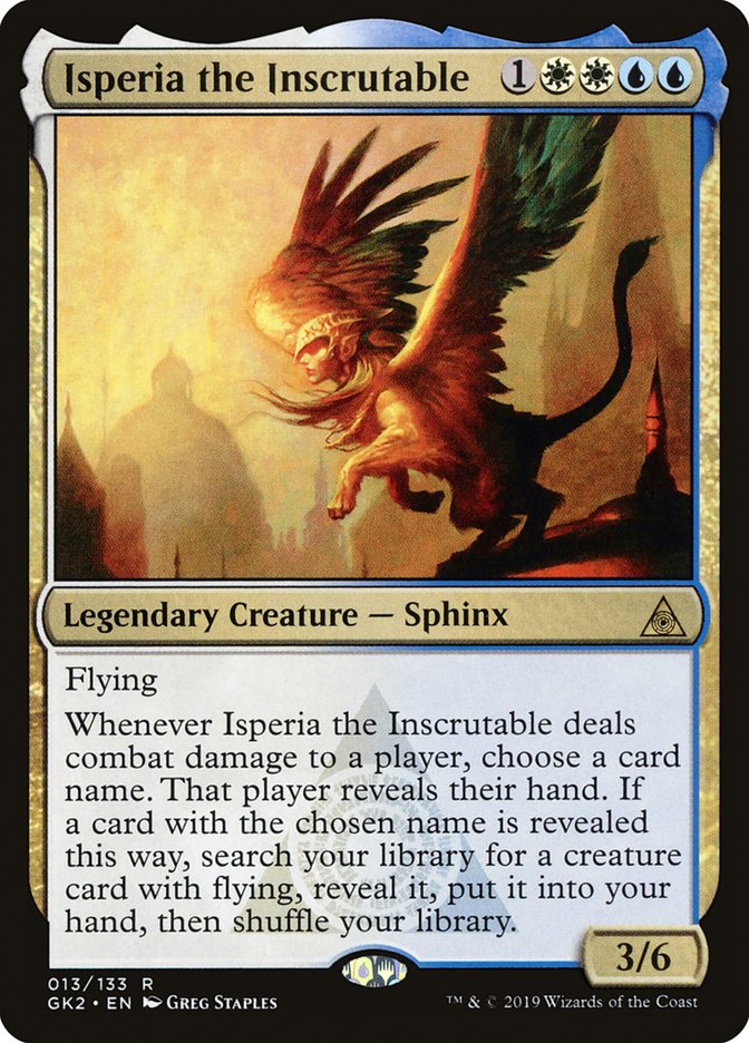 Isperia the Inscrutable 13 (Ravnica Allegiance: Guild Kits) 