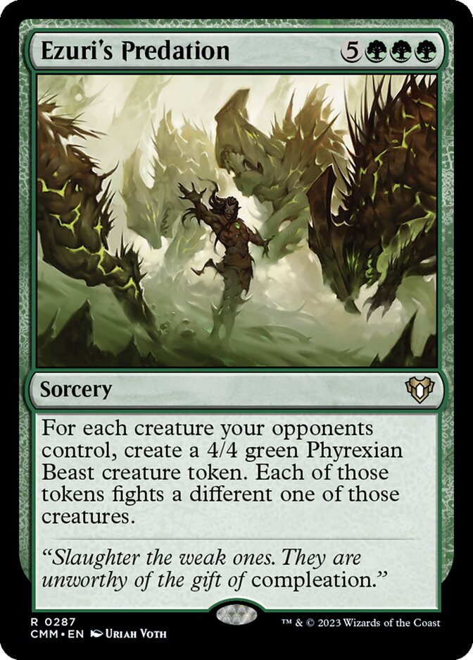 Ezuris Predation 287 (Commander Masters) 