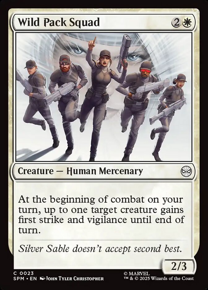 Wild Pack Squad 23/198 (Marvel's Spider-Man) 