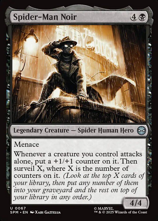 Spider-Man Noir 67 (Marvel's Spider-Man) 