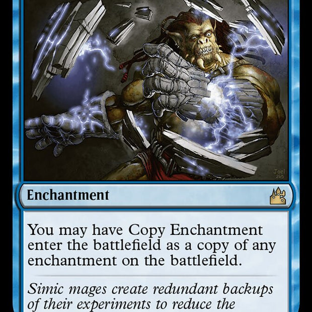 Copy Enchantment 39/291 (Ravnica Remastered)  - Foil