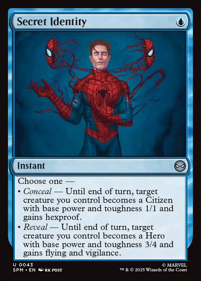 Secret Identity (Marvel's Spider-Man)  - Foil