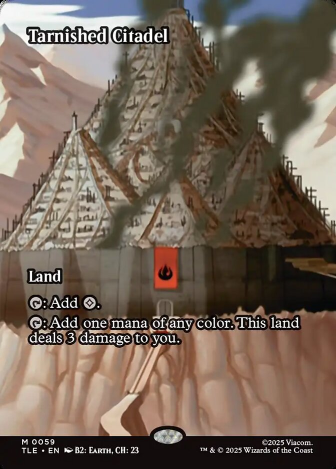Tarnished Citadel 59/317 (Avatar: The Last Airbender: Eternal-Legal)  - Borderless