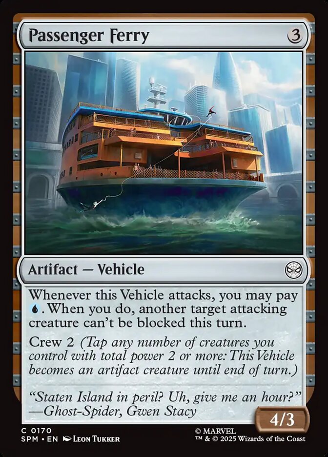 Passenger Ferry (Marvel's Spider-Man)  - Foil
